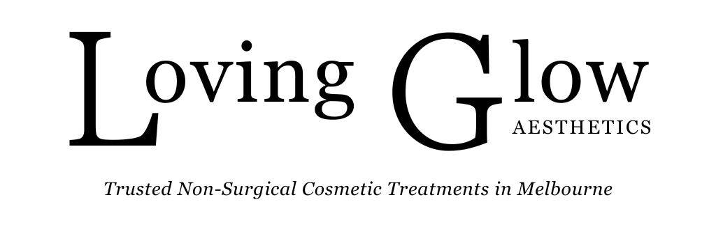 Loving Glow Aesthetics logo – Trusted Non-Surgical Cosmetic Treatments in Melbourne